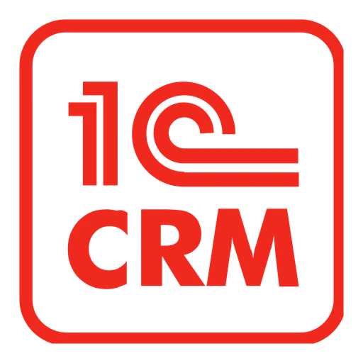 Логотип 1С:CRM